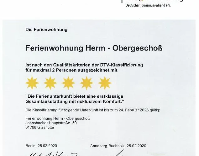 Herm Apartment Glashutte (Saxony)